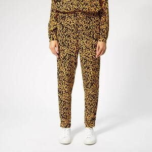 Ganni S Women's Goldstone Crepe Trousers - Black